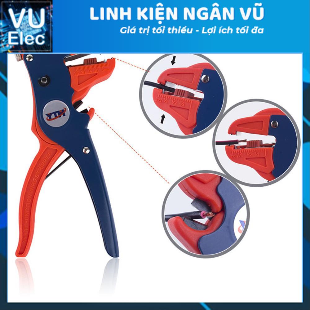Kìm cắt và tuốt vỏ dây điện 2 trong 1,Kìm Tuốt Dây YTH-78-318