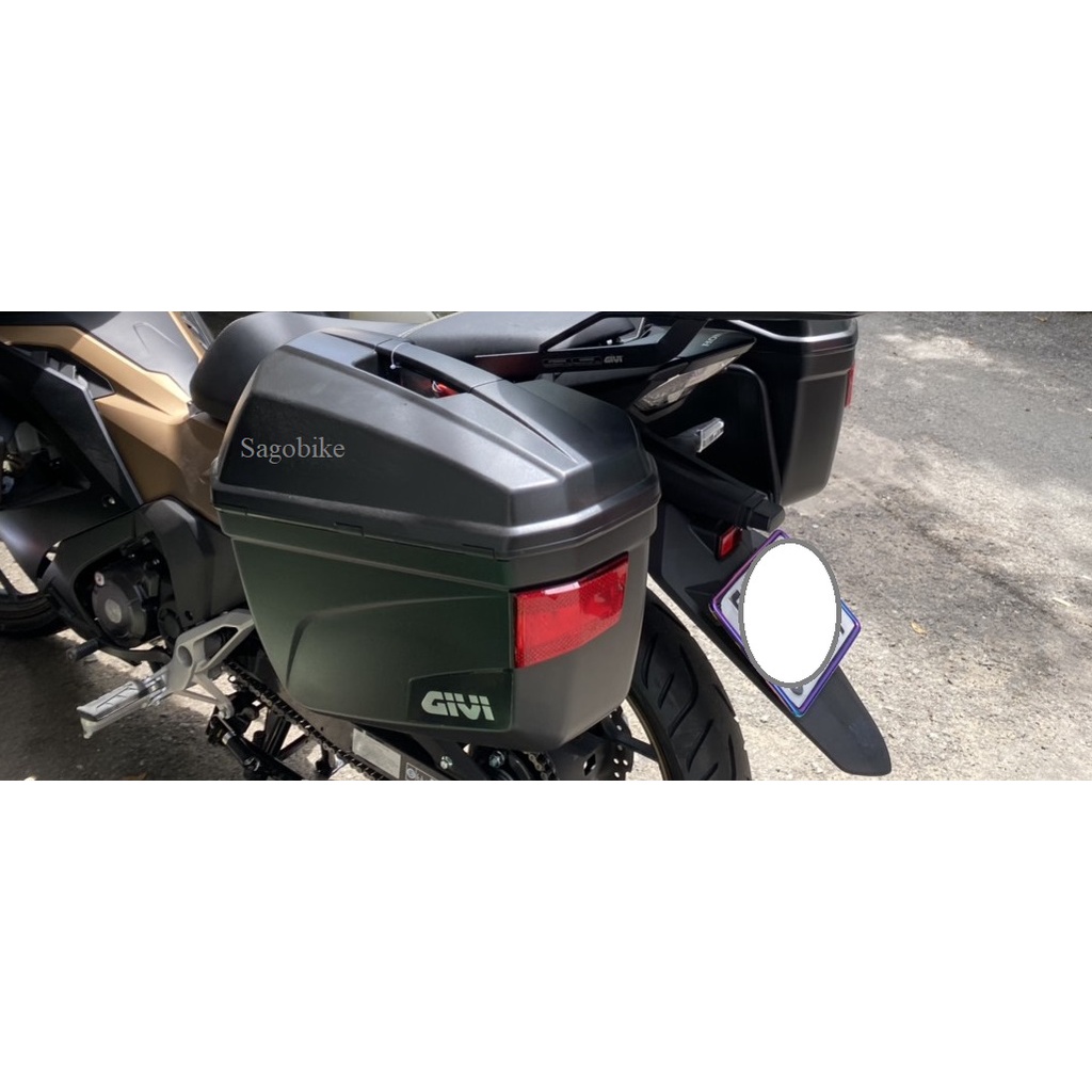 Thùng Hông Winner X ,thùng hông givi E22N và  baga hông SBL Winner X , hàng givi chính hãng, bảo hành 2 năm