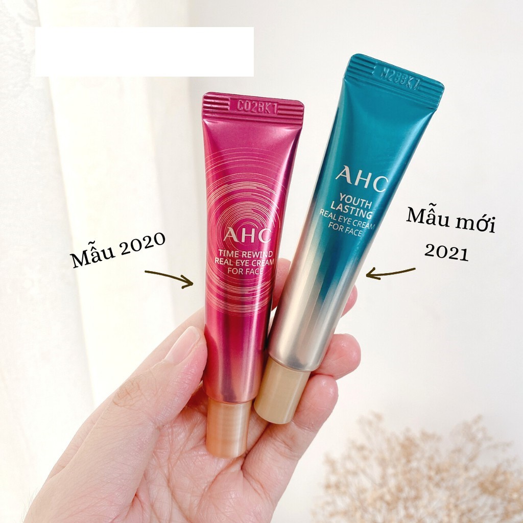 [Mẫu mới 2022] Kem Dưỡng Mắt  AHC Real Eye Cream For Face 12ml