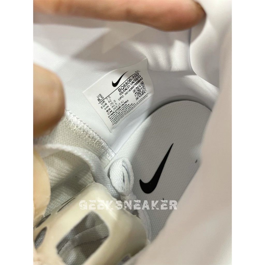 [GeeKSneaker] Giày Nike Blazer Mid ’77 Vintage ‘White Black’ BQ6806-100