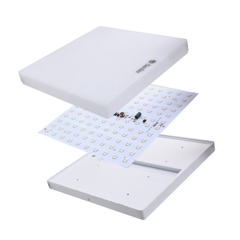 Bóng đèn Led vuông, tròn ốp trần ốp nổi viền dày Rạng Đông 18W &amp; 12W