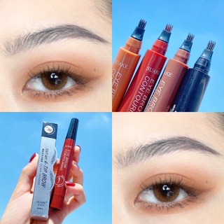 ❌XẢ KHO GIÁ TỐT❌ Kẻ Lông Mày Phẩy Sợi Tự Nhiên 4D Bền Màu, Chống Nước Real Natural Brow