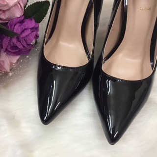 Giày cao gót nữ Calla đen 9-10p
