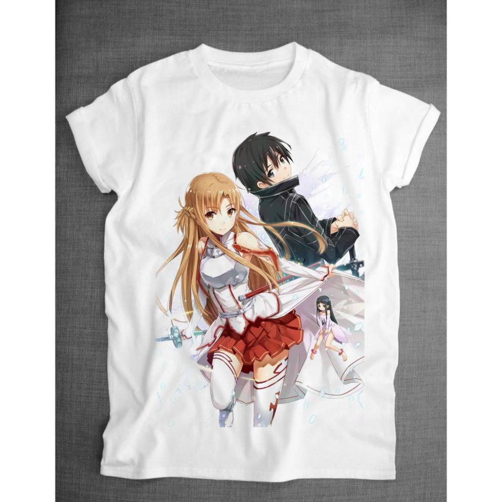 Tổng hợp Áo thun Sword Art Online Nam Nữ hình đẹp chất xịn
