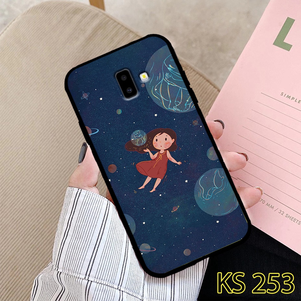 Ốp lưng Samsung J4/J4 Plus/J4 Core in hình Little Girl siêu đáng yêu, dễ thương_KINGSTORE.HN_Ốp SS