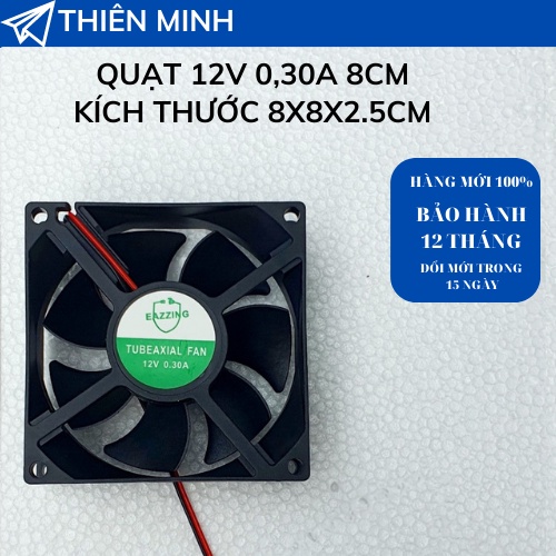 QUẠT TẢN NHIỆT/QUẠT MÁY TÍNH 12V/24V