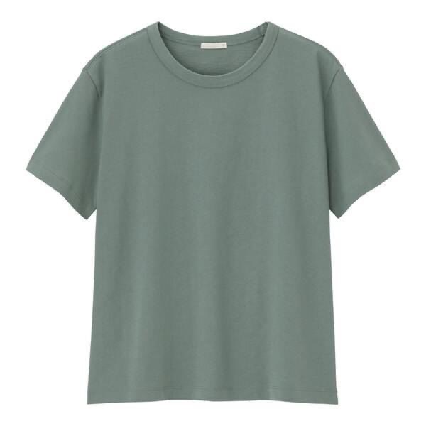 Áo thun nữ đen trơn Crew-Neck T-shirt chất vải mềm, thoáng mát, rộng rãi, thoải mái ChiDu - TA023