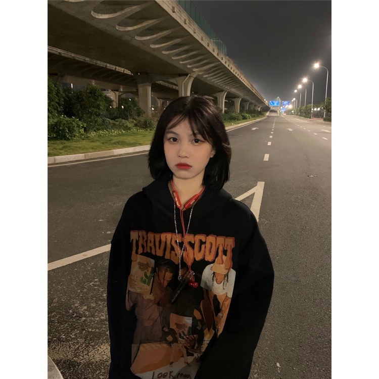 NRVP Mới Áo Hoodie Dáng Rộng Phong Cách Hàn Quốc 2021