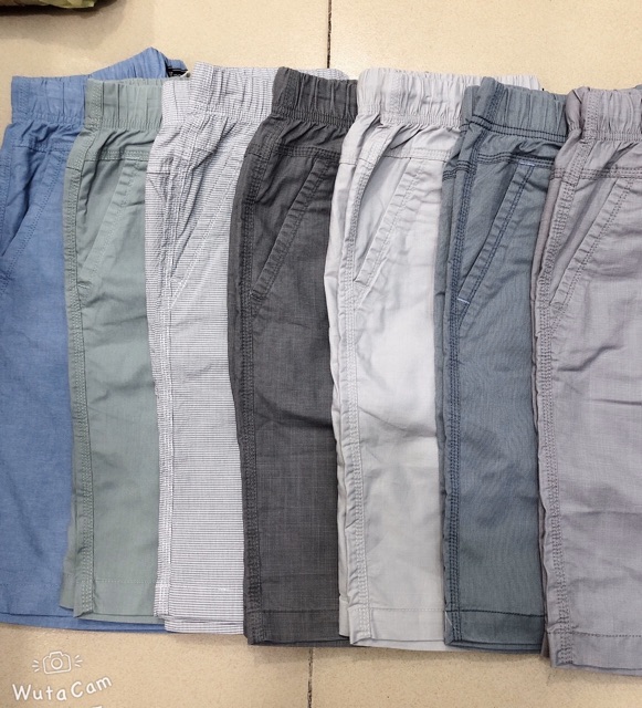 QUẦN KAKI CARO NHÍ NAM LƯNG THUN SIZE ĐẠI 33-38