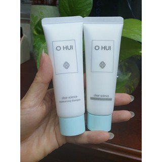 Cặp Dầu gội & Dầu xả cao cấp Ohui mini 40ml