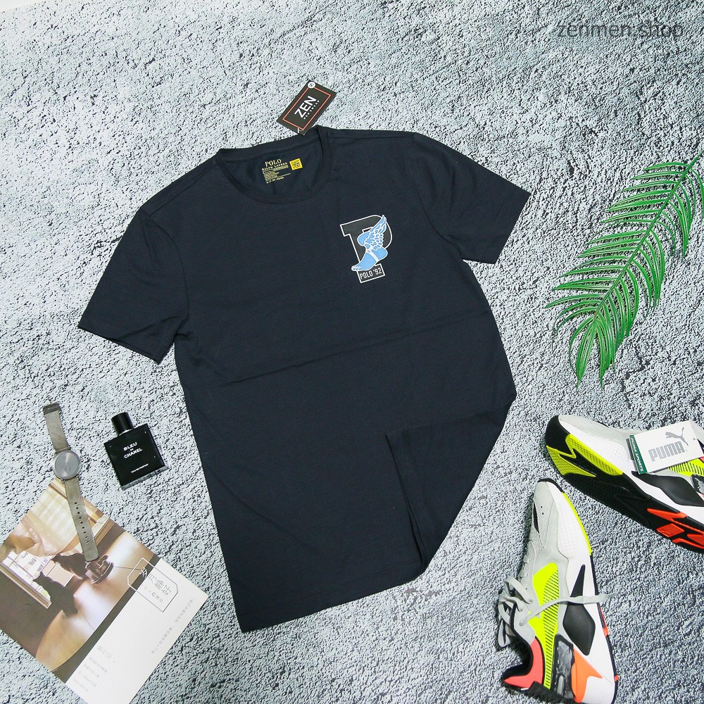 Áo Thun Nam Tay Ngắn Polo LR Printed Xuất Dư Xịn Chính Hãng