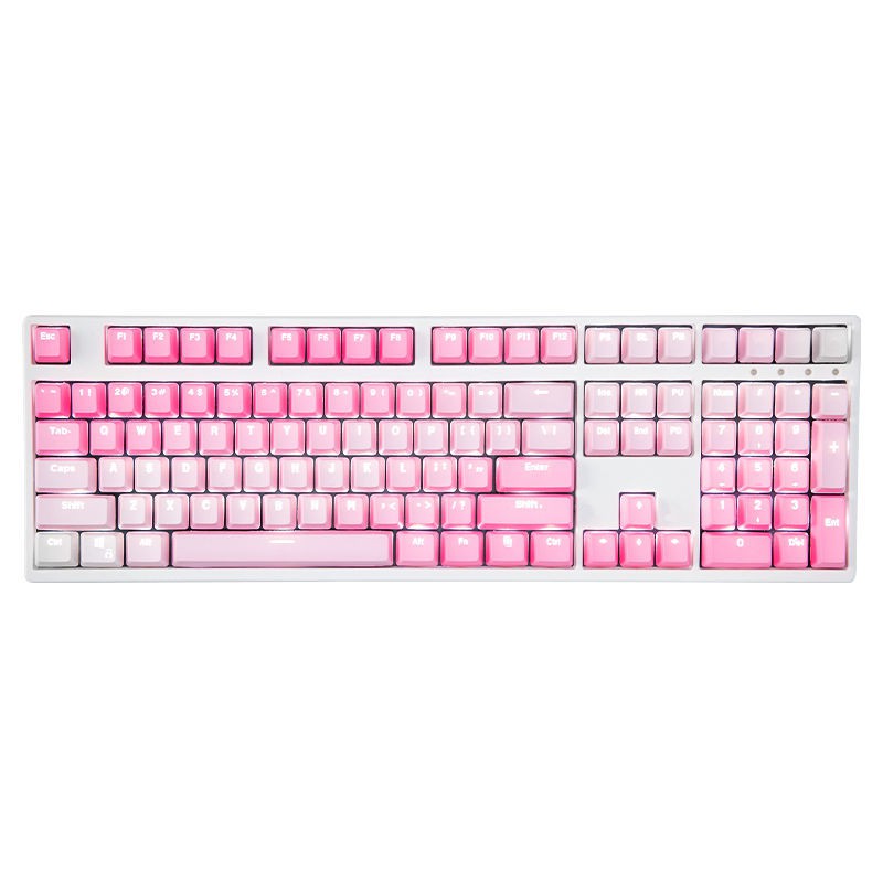 ✎✷Keycap Blue Enchantress 87 104 108PBT Mờ Cầu Vồng Sương Màu Xanh Thiền Sư Ảo Tưởng Trang chủ Secret Agent Keycap