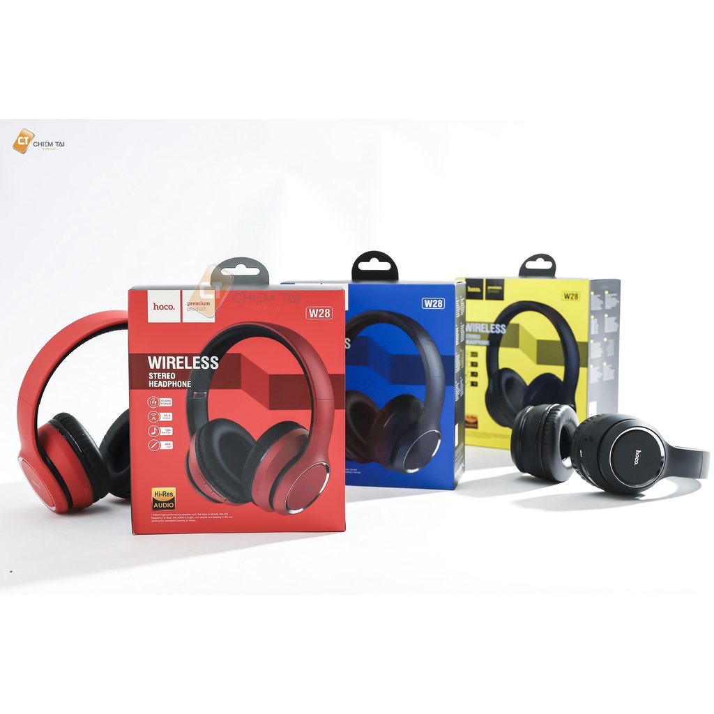 Tai nghe chụp tai Bluetooth Hoco W28