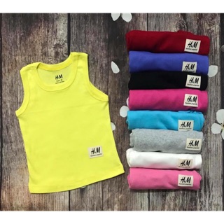Combo 3 áo ba lỗ cho bé trai/gái hàng VNXK