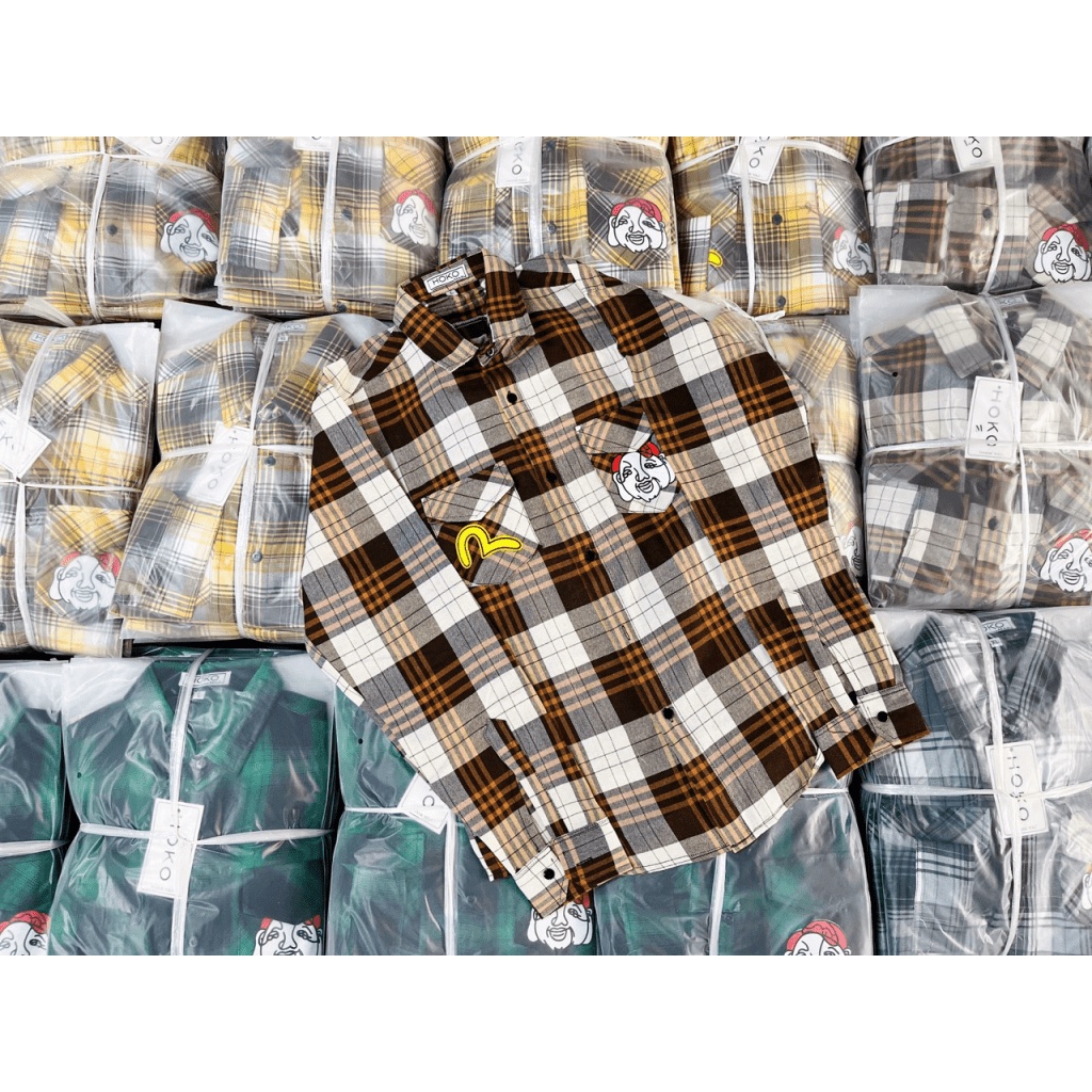 (FREE SHIP) ÁO KHOÁC UNISEX HỌA TIẾT CARO UVISU THỜI TRANG PHONG CÁCH NHẬT BẢN HHP