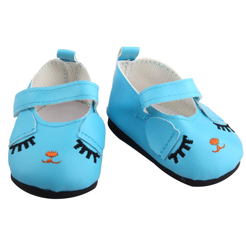 RAINBOW Giày Búp Bê Đồ Chơi Họa Tiết Hoạt Hình Xinh Xắn