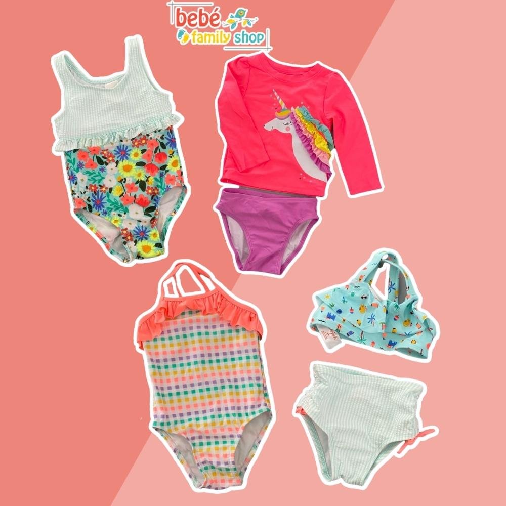 Đồ bơi liền thân 1 mảnh cho bé/ Bikini 2 mảnh bé gái hàng xuất dư Cat Jack - BG ...