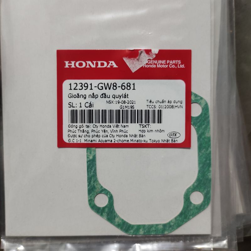 Gioăng nắp đầu quy lát Honda Dream 100/ Wave 100