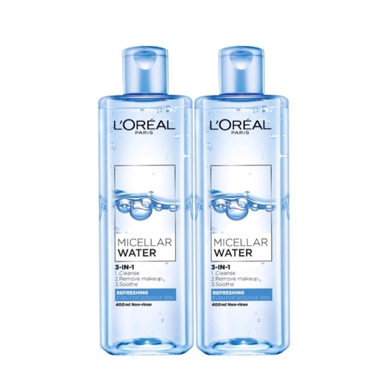 Nước tẩy trang Loreal 400ml (làm tươi mát)