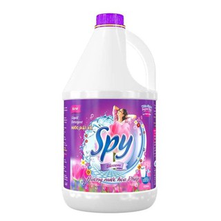 NƯỚC GIẶT XẢ 2 TRONG 1 SPY TÍM CAN 3500 ML