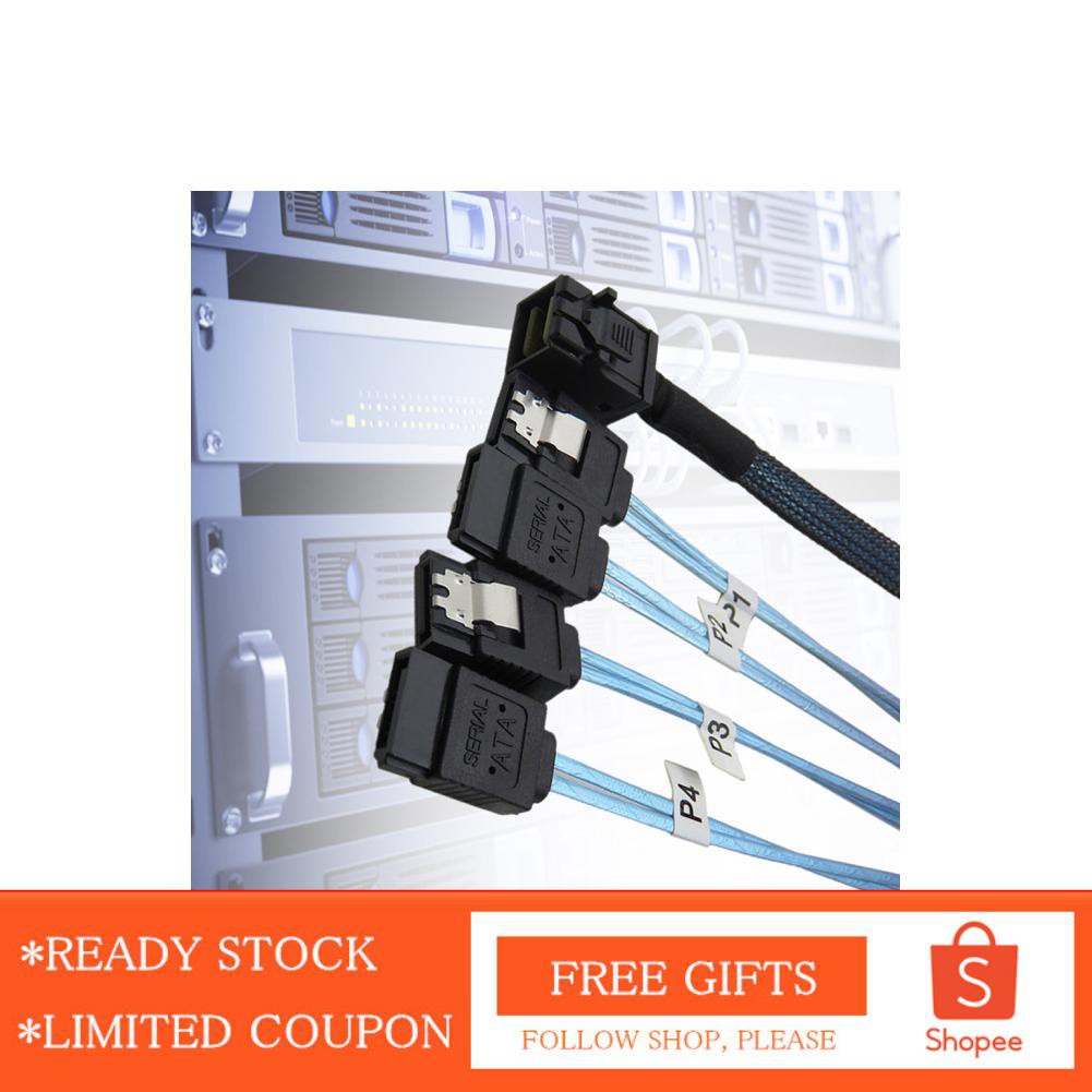 Dây Cáp Kết Nối Ổ Cứng Mini SAS Giao Diện HD 36P SFF-8643 Sang SATA 7Pinx4 | BigBuy360 - bigbuy360.vn