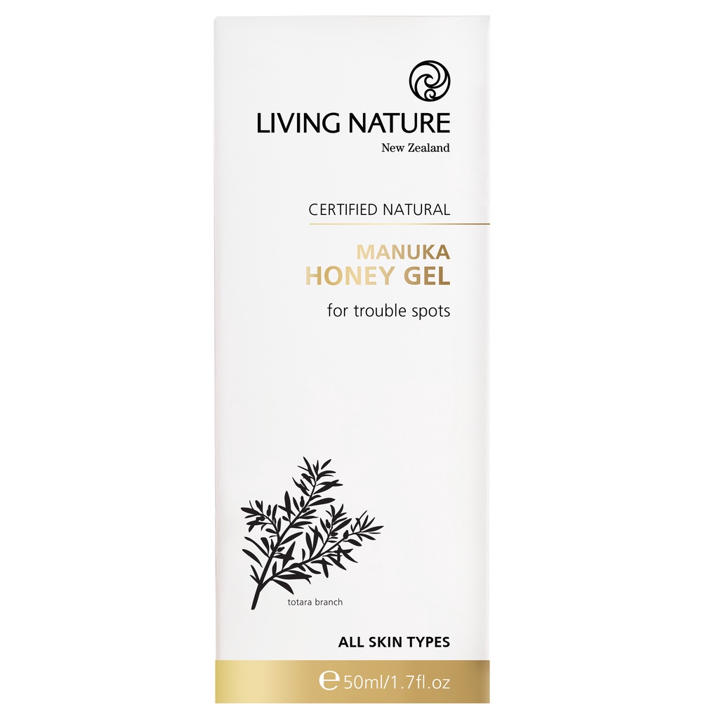 Gel mụn Living Nature Manuka Honey Gel 50ml