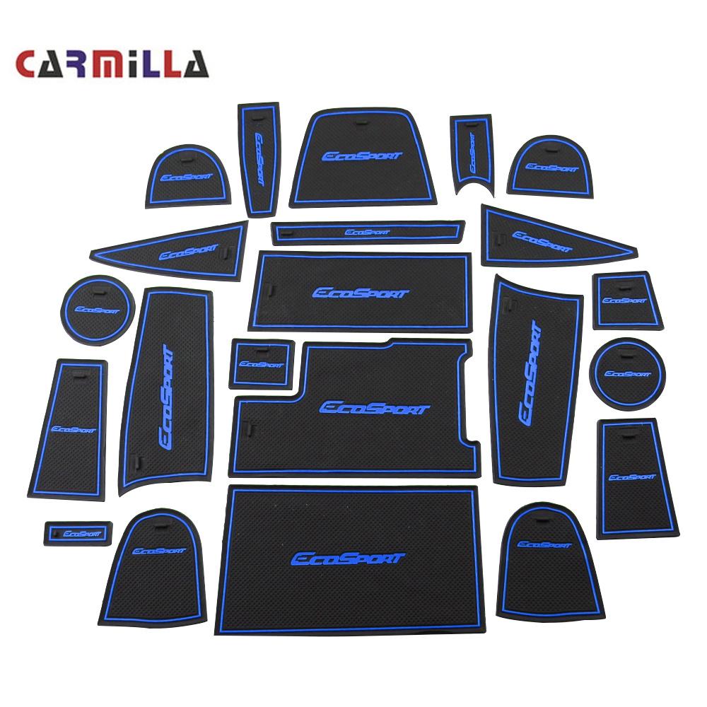 Tấm thảm lót hộc cửa chuyên dụng cho xe hơi Ford New ecosport 2018 2019 +