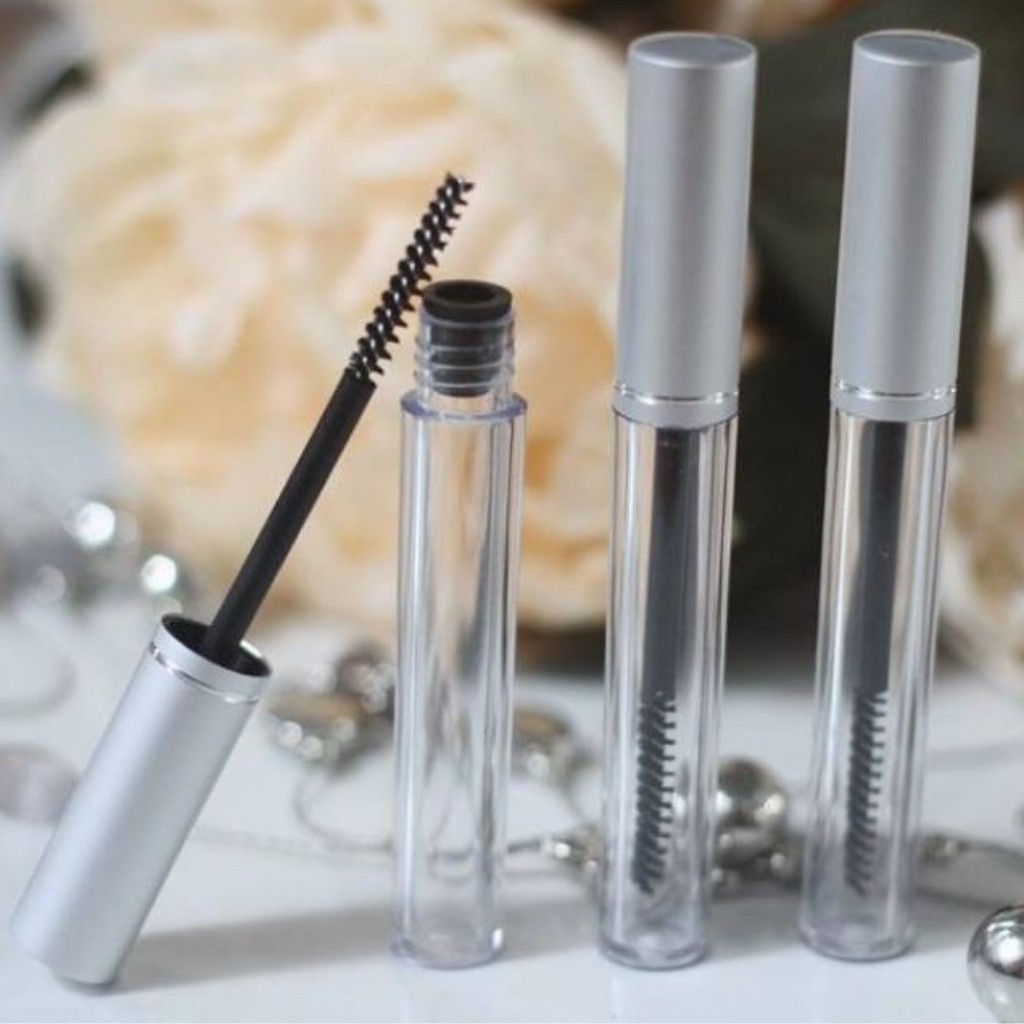 Vỏ Đựng Mascara Rỗng 🏵️ Vỏ Mascara Dầu Dừa 5ML Dùng Chuốt Mi, Tiện Lợi Sang Chiết Du Lịch