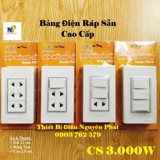 [PIPO] Bảng Điện Taplo Giả Âm Ráp Sẳn PN10 - Hàng Cao Cấp