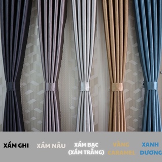 [RÈM CỬA]  rèm cửa cản sáng, vải gấm họa tiết sóng chìm, rèm trang trí