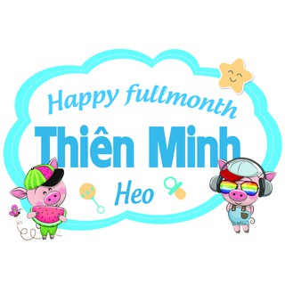 Biển tên trang trí sinh nhật