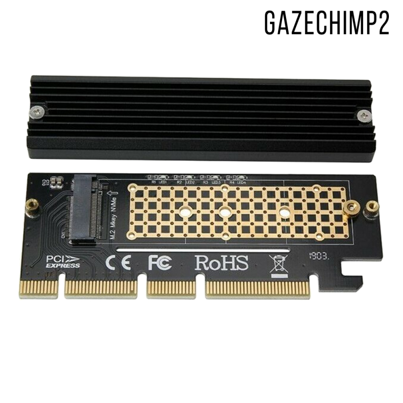 Bộ Chuyển Đổi Pci Express 2280 Size M.2 Nvme Ssd Sang Pcie Express 3.0 X4 X8 X16