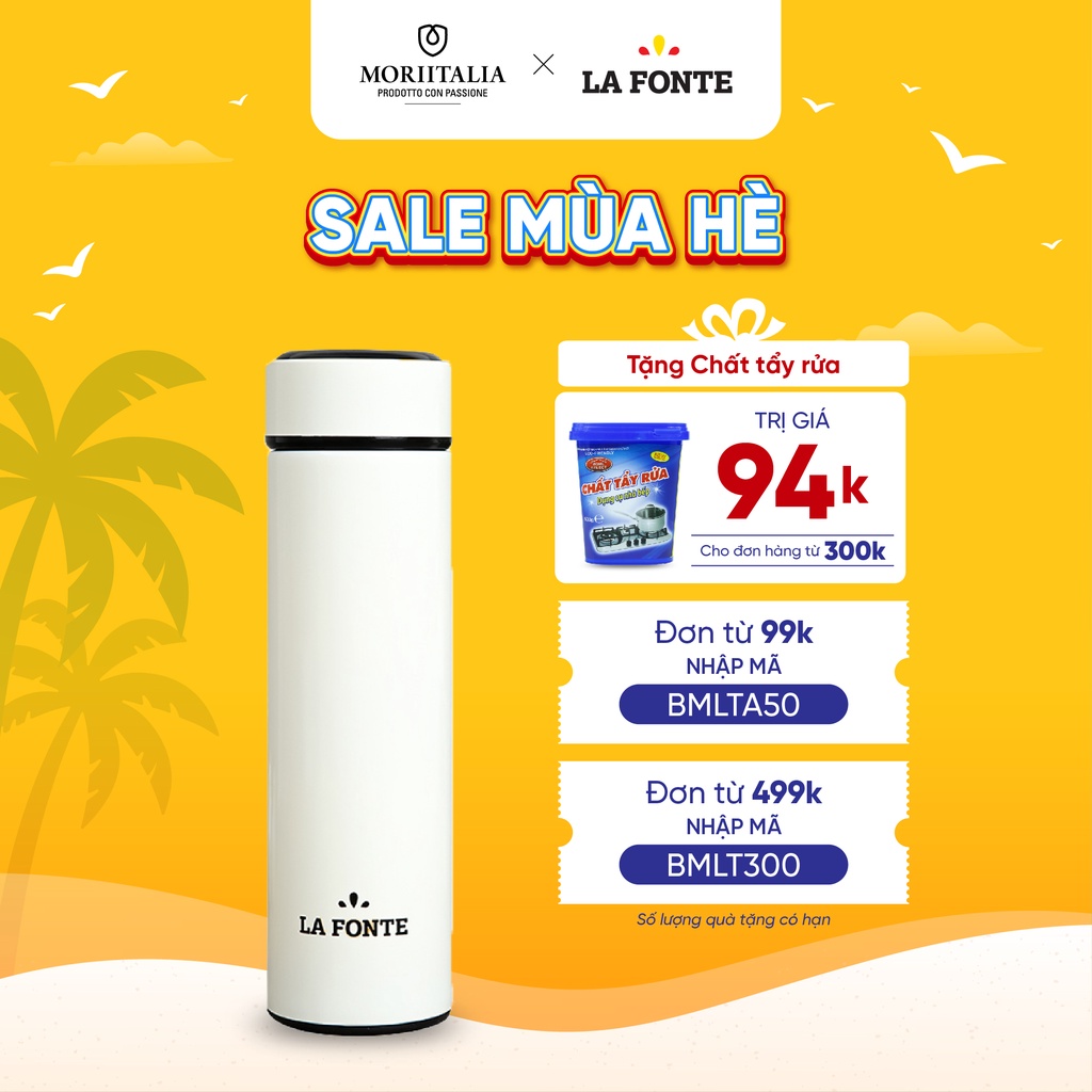 Bình giữ nhiệt La Fonte 500ml cao cấp Moriitalia 180749