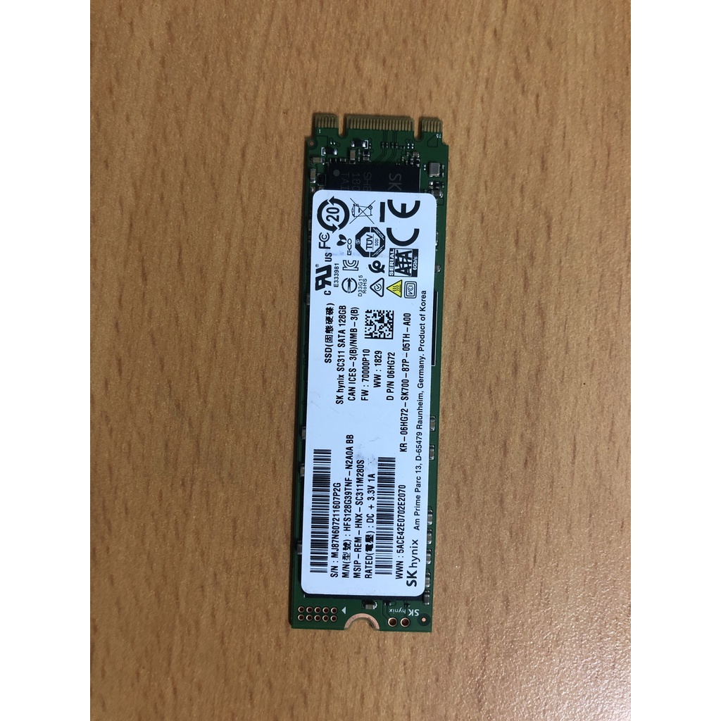 SSD M2 Sata 2280 128G 256 tháo máy