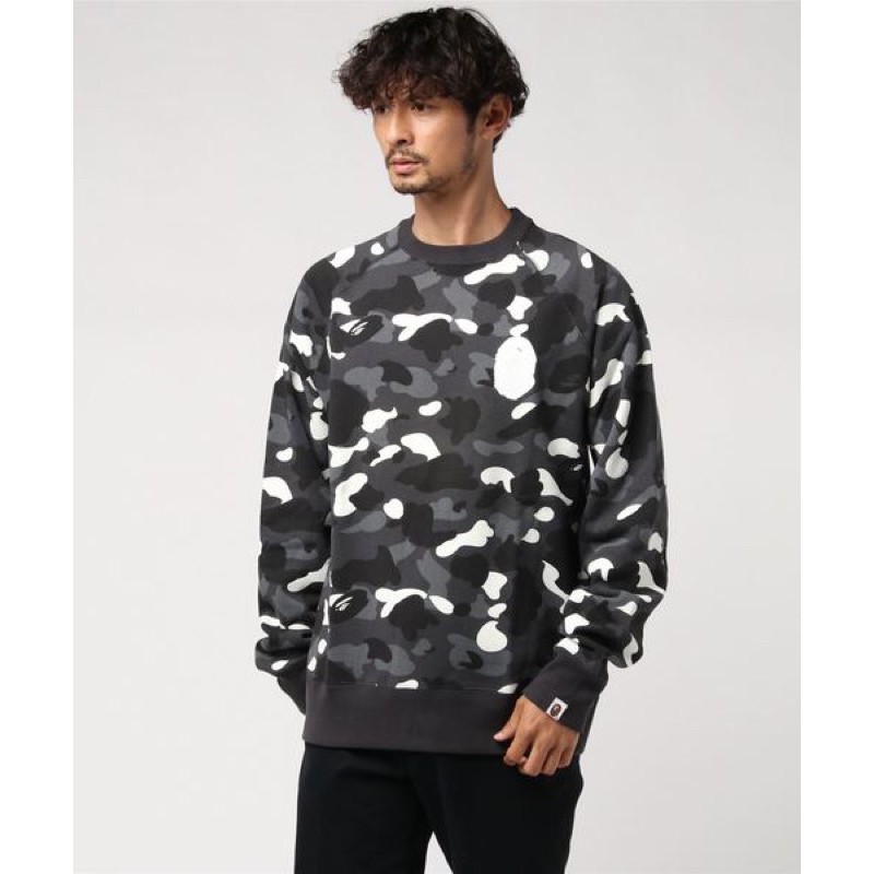 [ Chính Hãng] Áo thun sweater BAPE City Camo Crewneck M