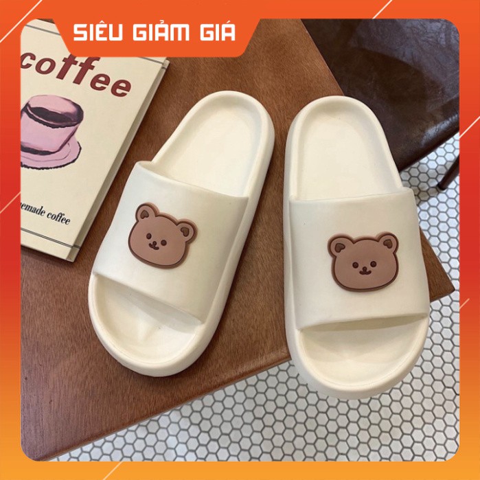 Dép đế bánh mì hình gấu