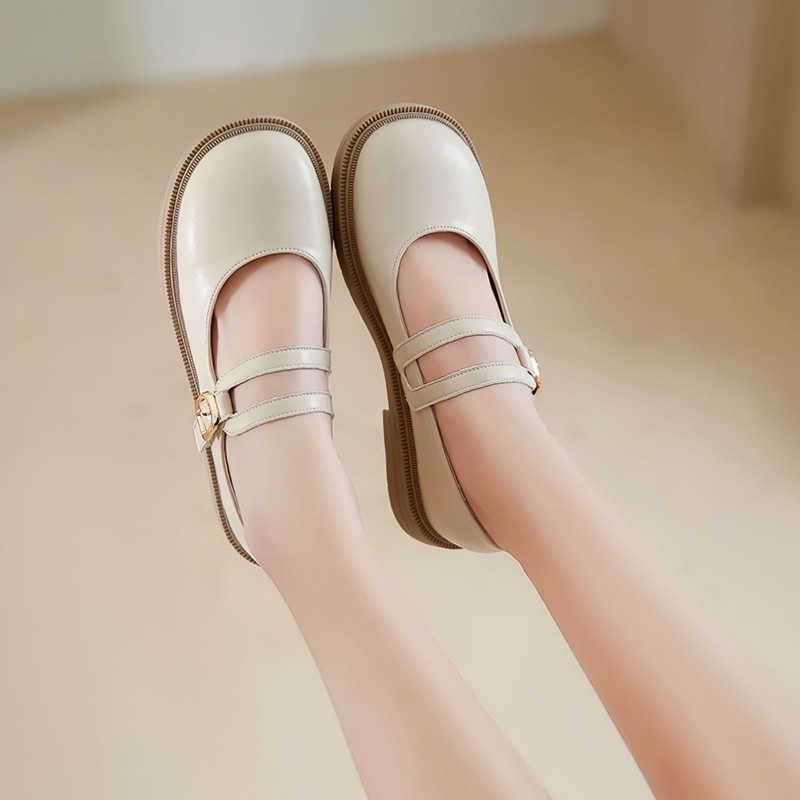 Giày lolita 2 quai ngang