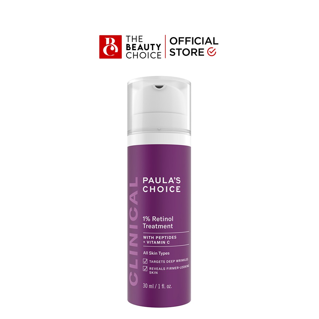 Tinh chất chống lão hóa Clinical 1% Retinol Treatment Paula's Choice (30mL)