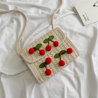 Túi đeo chéo hình trái Cherry dễ thương cho nữ