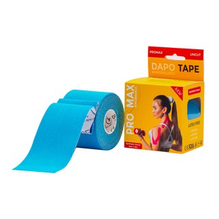 [Sợi Tổng Hợp Chưa Cắt] Băng Dán Cơ Thể Thao Dapo Tape ProMax Màu Xanh