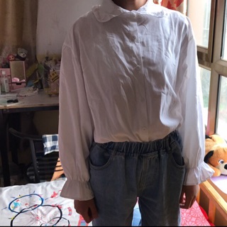 Áo ulzzang sơ mi tay bồng