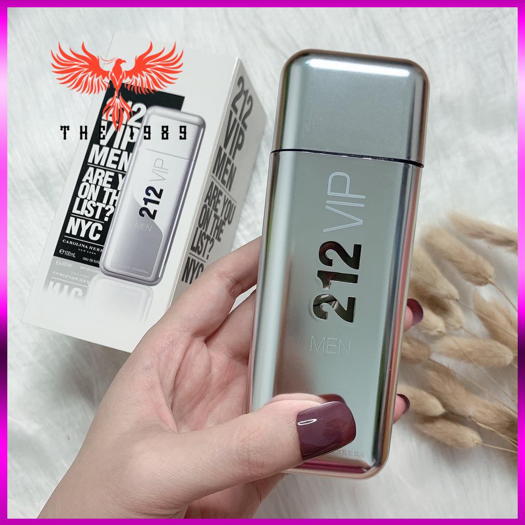 Nước hoa nam Carolina Herrera 212 VIP Men, nước hoa nam cao cấp phong cách mạnh mẽ, nam tính, sang trọng | BigBuy360 - bigbuy360.vn