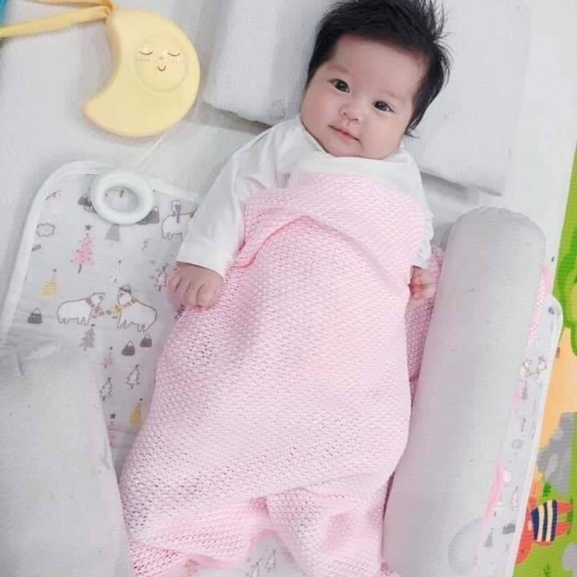 Chăn Lưới 100% Sợi Tre Bamboo Blanket ( chăn cao cấp )