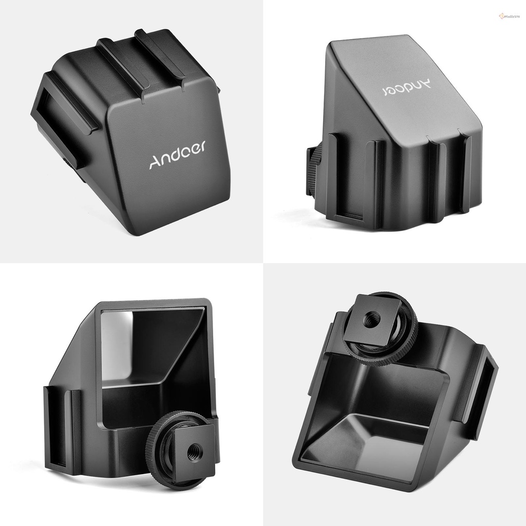 Màn hình gương lật Andoer 3 ngàm cold shoe gắn micro camera không gương A6000/A6300/A6500/A72 Series/A73 Series Z6/Z7