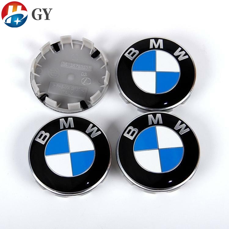 Nắp Logo Gắn Trục Bánh Xe Hơi Bmw Bằng Nhôm