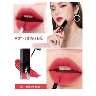 Son Loudi kem lì màu hồng đất dịu dàng dễ thương
