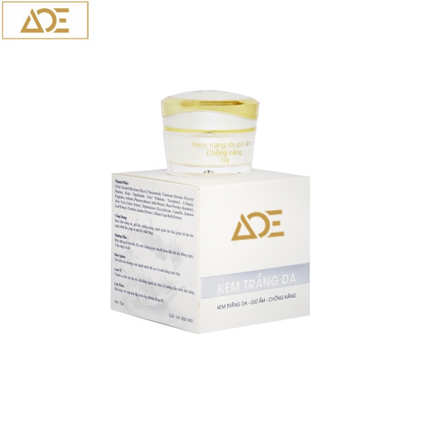 (XẢ HÀNG LOGO CŨ) Kem trắng da, chống nắng, giữ ẩm (12gr) - Mỹ Phẩm ACE