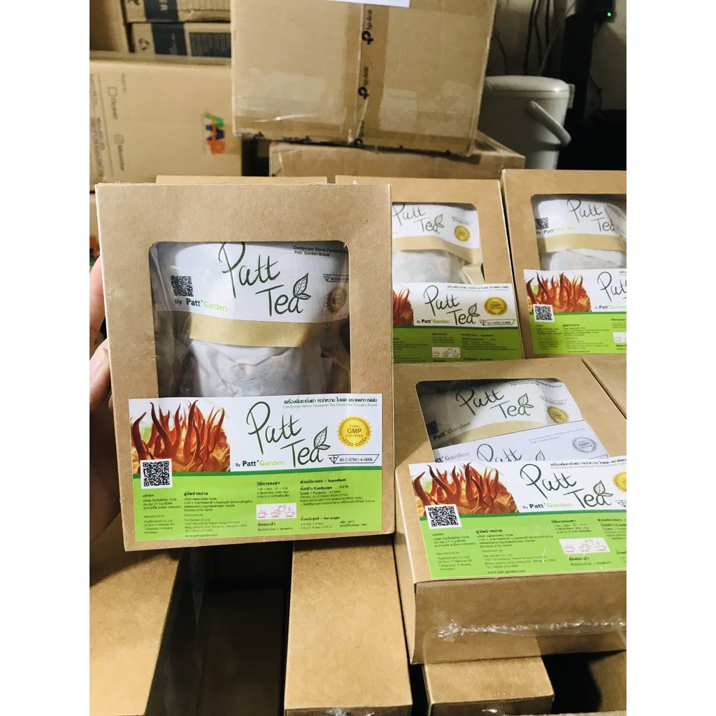 Trà Đông Trùng Hạ Thảo Patt Tea Thái Lan