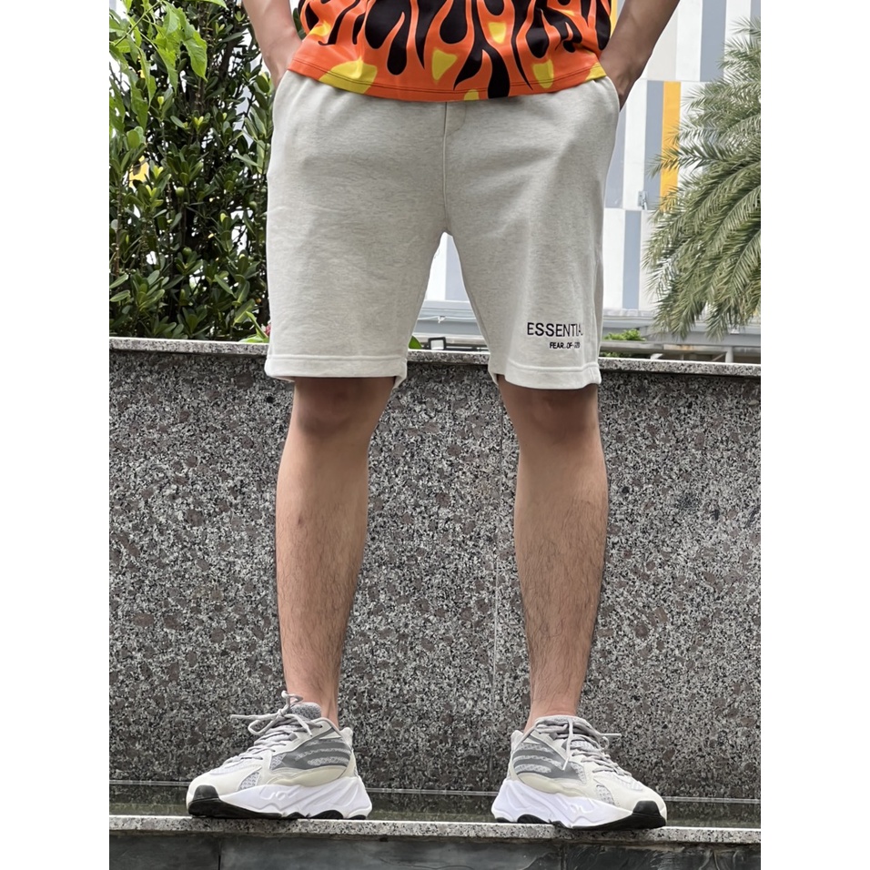 Quần short nỉ cotton Essentials , quần nam nữ unisex vuasivuare
