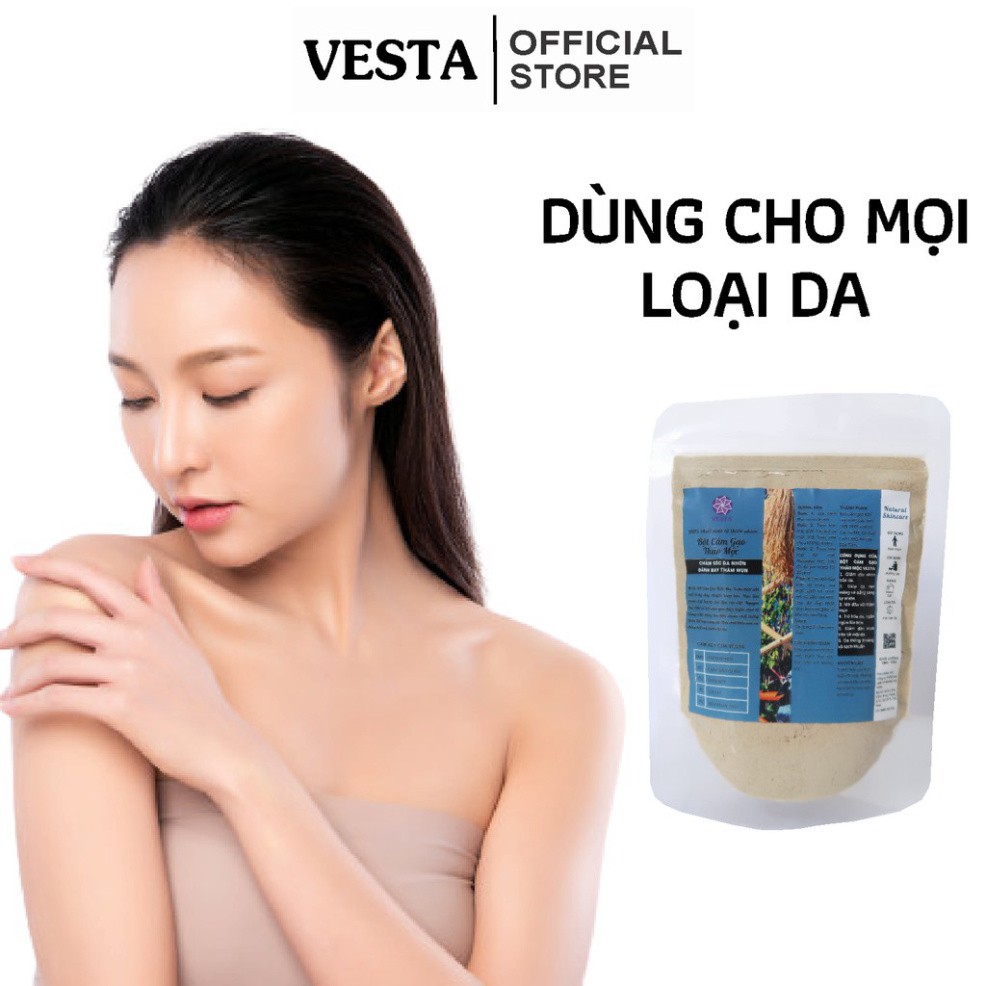 HTT4 Bột Cám Gạo Thảo Mộc Nguyên Chất Vesta 100gr